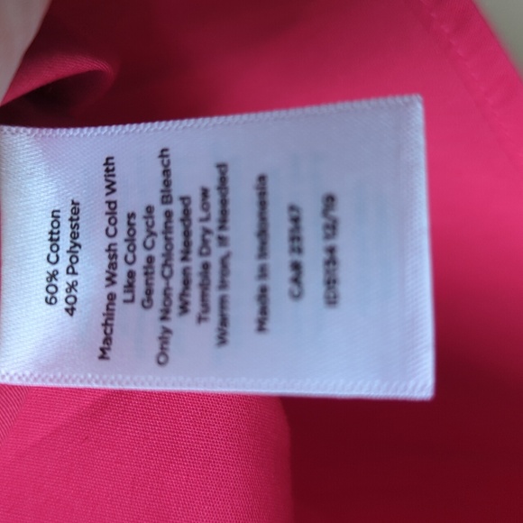 Talbots Sleeveless Button Up - Picture 4 of 5